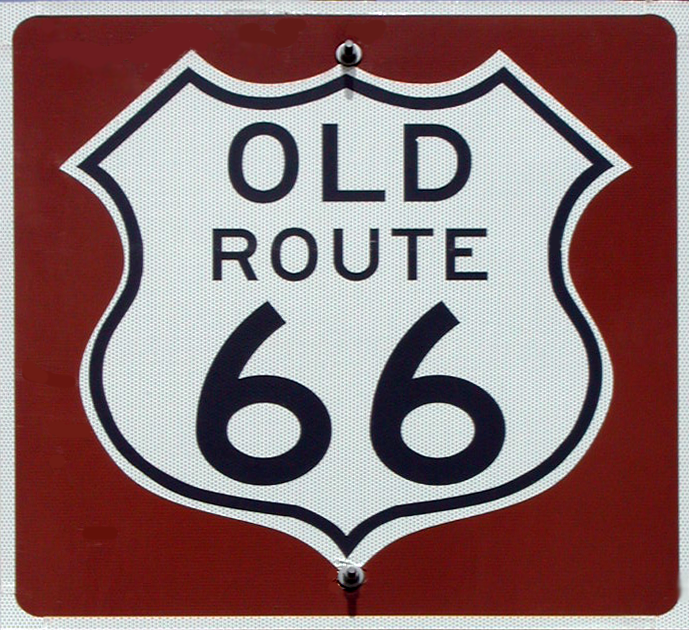 Old Route 66 Shield